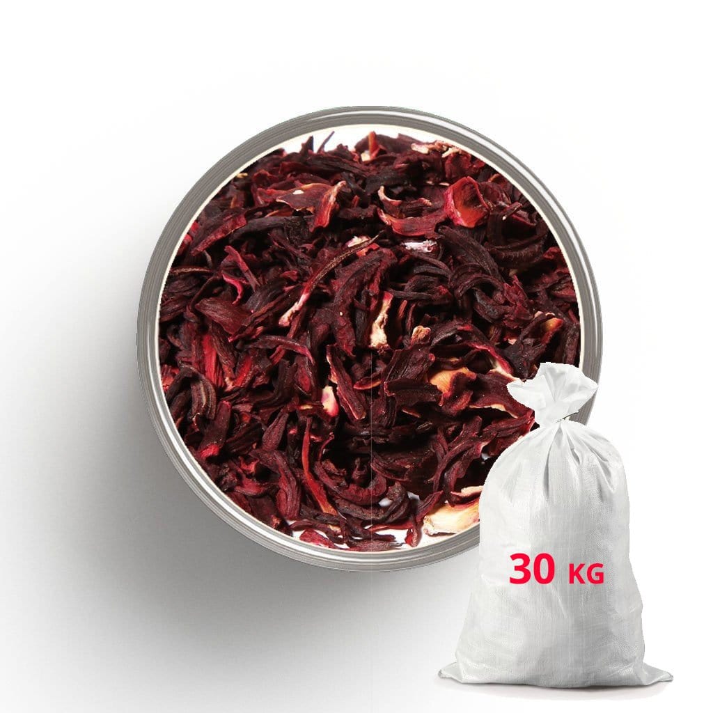 Fleurs hibiscus BIO - Sac de 30 kg - Bissap en vrac