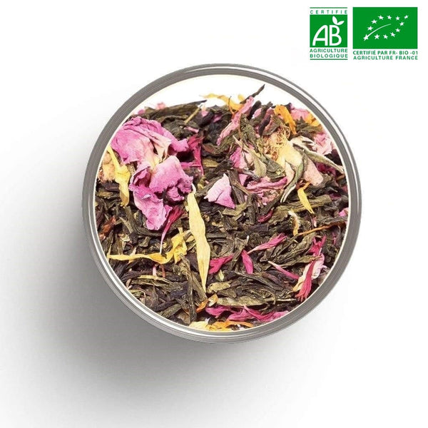Tè verde/tè nero fata (Rosa, Arancia, Mango) alla rinfusa