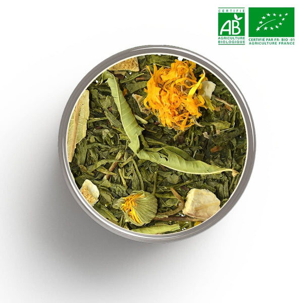 Tè verde biologico (mandarino, pompelmo) sfuso