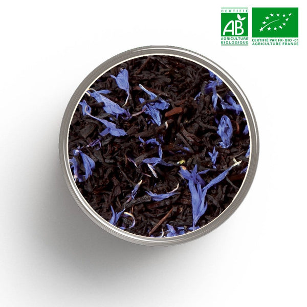 Tè nero blu Earl Grey (Bergamotto) alla rinfusa