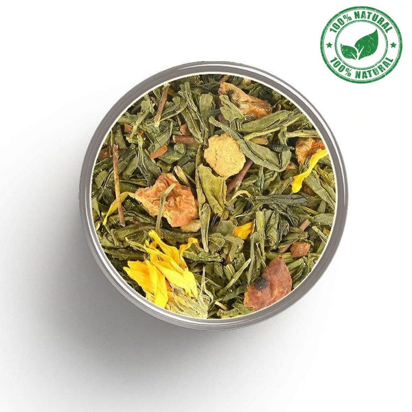 Tè verde Douceur de Pyc (mandorla, vaniglia) alla rinfusa
