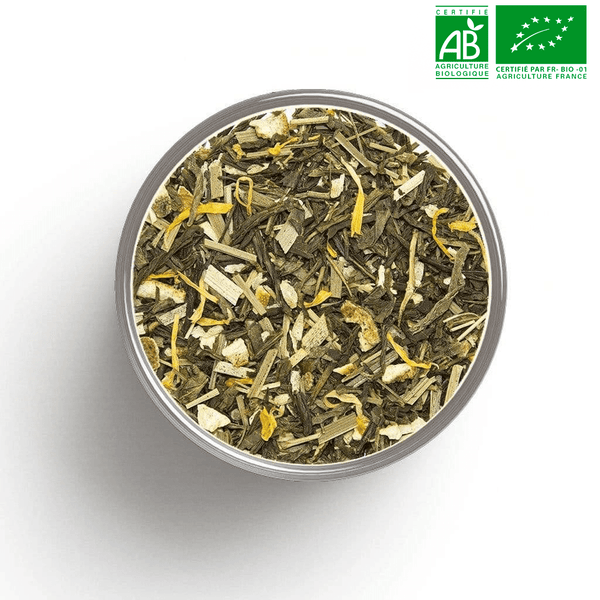 Tè verde biologico Clematis (Pompelmo-Cocco) sfuso