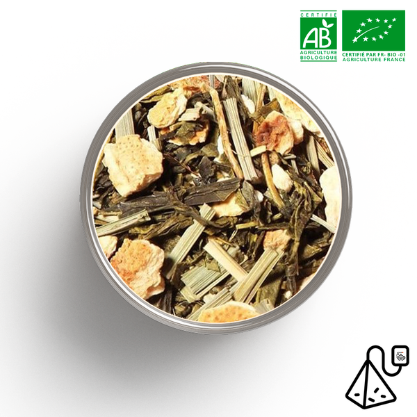 Tè verde a te (limone) BIOLOGICO - Bustine di tè